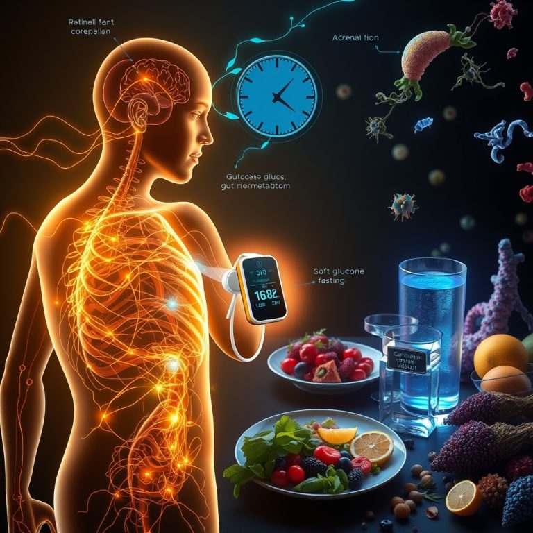 The Cortisol-Metabolism Paradox: How Intermittent Fasting, Continuous Glucose Monitoring, and Gut Health Are Redefining Stress and Longevity