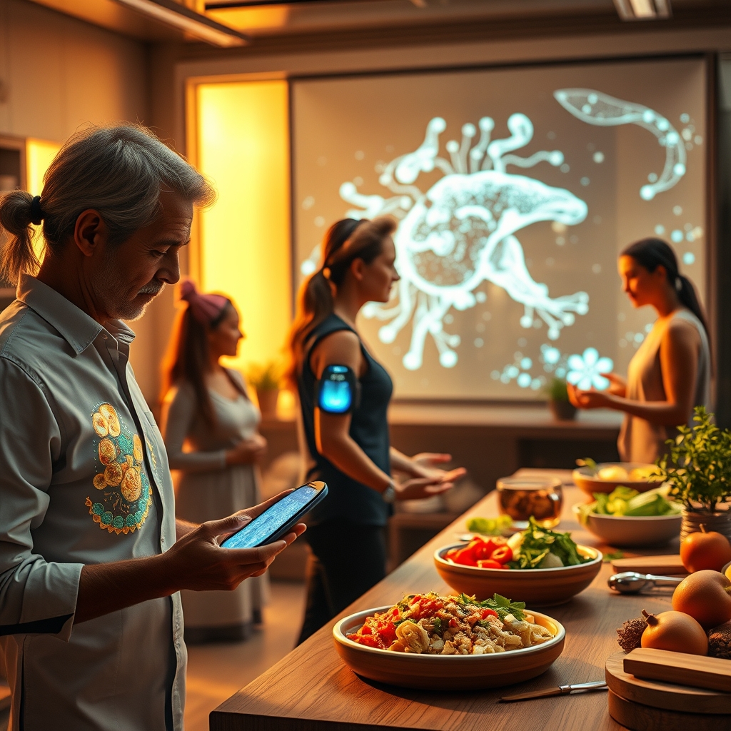The Silent Architects of Longevity: How Gut Microbiome, Wearable Tech, and Intermittent Fasting Are Rebuilding Cellular Resilience